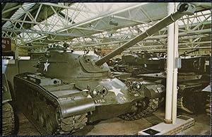 Tank Bovington Camp Dorset M48 Postcard