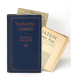 Mahatma Gandhi with the Universal Being [with Related Ephemera]