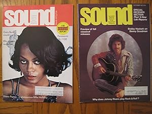 Sound Magazine Canada Four (4) Issue1973 Lot, including: March, October, November, and December