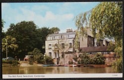 Cambridge Postcard Newnham College The Mill Pond