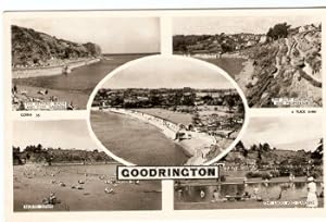 Devon Goodrington Postcard Real Photo Multiview Publisher Tuck's