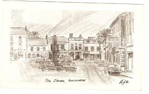 Holsworthy Devon 1977 Artist Postcard
