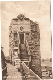 Chester Vintage Postcard 1910 King Charles Tower Publisher Frith's