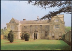 Northamptonshire Postcard Canons Abbey Green Court National Trust