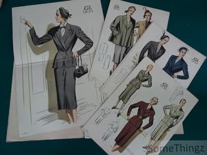Ladie's Fashions. Tailleurs et Manteaux classiques. Eté 1951.