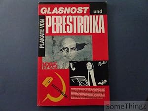 Plakate von Glasnost und Perestoika.