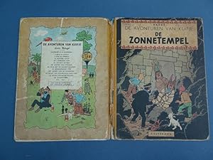 De avonturen van Kuifje. De Zonnetempel. [Hardcover, 1e druk.]