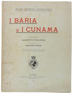 I BARIA E I CUNAMA. Monografia. con prefazione di Ferdinando Martini [edizione originale]: