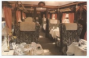 Postcard Train Dated 1989 Orient Express Minerva