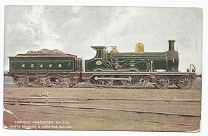 Postcard Train Dated 1907 South Eatern And Chatham Railway