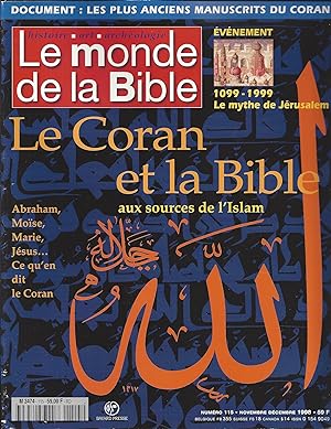 Le Coran et la Bible. Aux sources de l'Islam