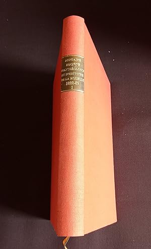 Jahrbuch der Gesellschaft für Lothringische Geschichte und Altertumskunde - Tome 1 1888-89