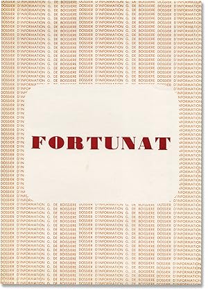 Fortunate [Fortunat] (French Press kit for the 1960 film)