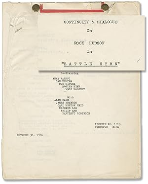 Battle Hymn (Original post-production screenplay for the 1957 film)