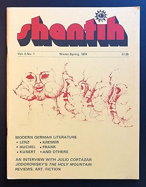 Shantih, Volume 3, Number 1 (Winter-Spring 1974; includes 6-page article on Alejandro Jodorowsky ...