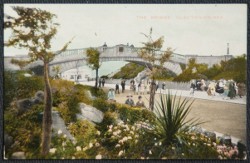 Clacton Essex Postcard The Bridge Vintage Valentine's Published Postcard