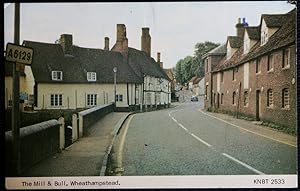 Wheathampstead Postcard Hertfordshire Herts A6129 Mill & Bull