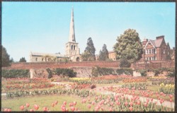 Hemel Hempstead Postcard Bury Gardens Herts Hertfordshire