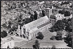 St. Albans Postcard The Abbey LOCAL PUBLISHER Collectable Publisher Aerofilms