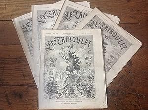 Le TRIBOULET . Jounal satirique , politique , illustré . 5 nuiméros 1880