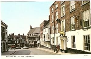 Shrewsbury Postcard Shropshire Wyle Cop Lion Hotel