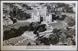 Wollaton Hall Postcard Nottingham Natural History Museum 1964 Real Photo