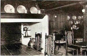 Bramber Sussex Postcard Dining Rooms Real Photo St. Mary's