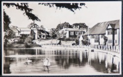 Lindfield Postcard The Pond Real Photo Postcard circa 1948