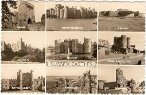 Sussex Castles Lewes Herstmoceaux Camber Arundel Bodiam Ypres Rye Battle Abbey Hastiings Pevensey