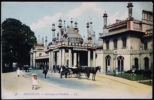 Brighton Pavilion Vintage Postcard
