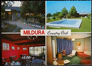 Mildura Postcard Country Club Victoria Australia