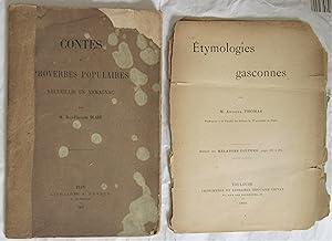 Contes et Proverbes Populaires recueillis en Armagnac [ Joint : Etymologies Gasconnes ]