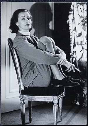 Greta Garbo Real Photo Postcard