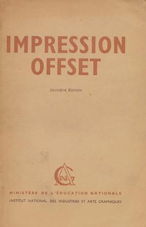 Impression offsegt - Alain Bargilliat