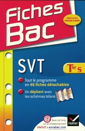 SVT Terminale S - Isabelle Bednarek-Maitrepierre