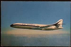 Caravelle Air France Postcard Aviation Airline