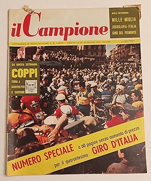 IL CAMPIONE 13 Maggio 1957