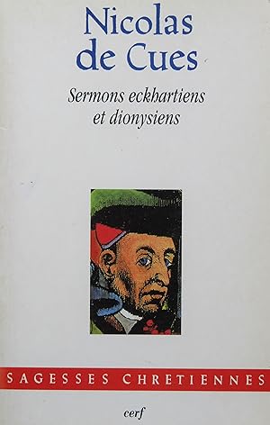 Sermons eckhartiens et dionysiens