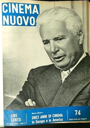 Cinema Nuovo 74-85/gennaio-giugno 1956