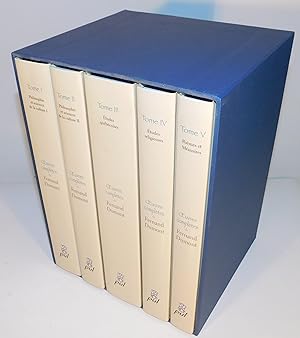 OEUVRES COMPLÈTES DE FERNAND DUMONT (complet en 5 volumes reliés sous coffret)