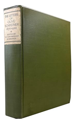 The Letters of Olive Schreiner 1876 - 1920