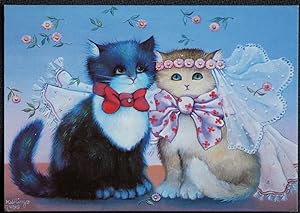 Cat Postcard Renate Koblinger From Original Oil Painting