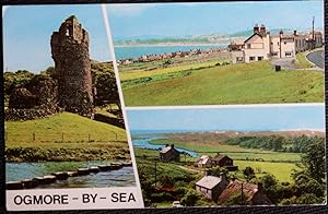 Ogmore Postcard Wales Multiview