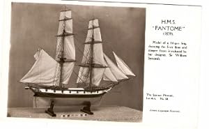 H.M.S. Fantome Postcard From The Science Museum Real Photo