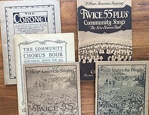 A Grouping of World War I Era Community Songbooks