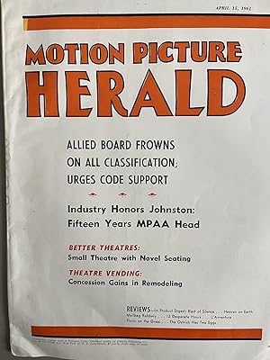 Motion Picture Herald Magazine