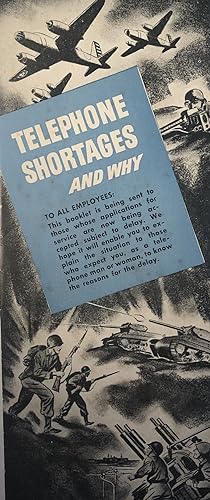 Telephone Shortages and Why Brochure WW II