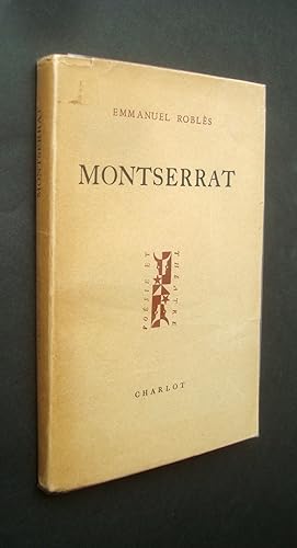 Montserrat - pièce en trois actes -