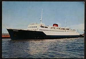 Ship Postcard Compiegne Car Ferry Dated 1971 Posted From Reims 51