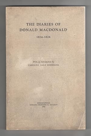 Diaries of Donald Macdonald 1824-1826